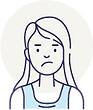 upset woman insomnia
